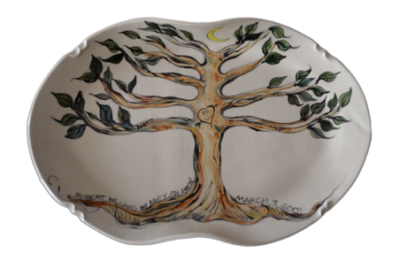 Clay Born Pottery - Custom Wedding Platter