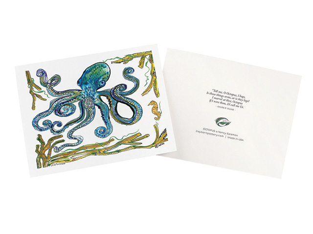 Notecard - Octopus