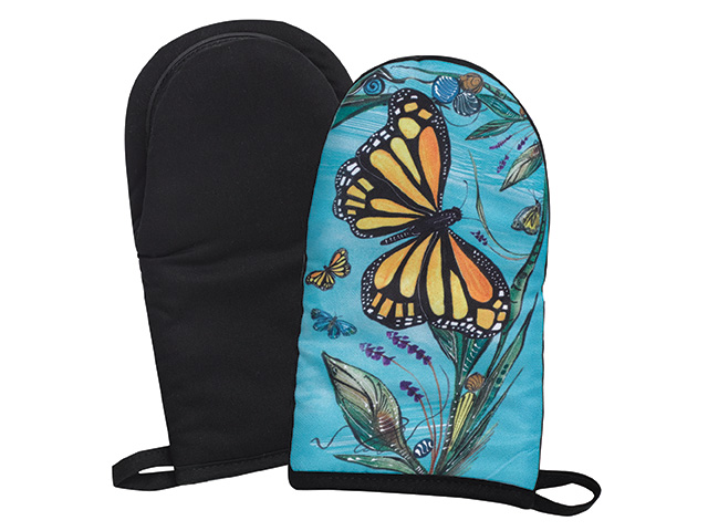 Oven Mitt - Monarch Butterfly