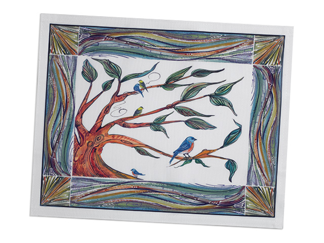 Placemat - Tree & Birds