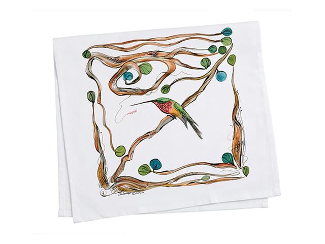 Tea Towel - Hummingbird