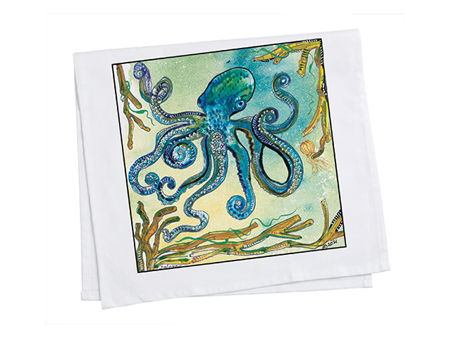 Tea Towel - Octopus